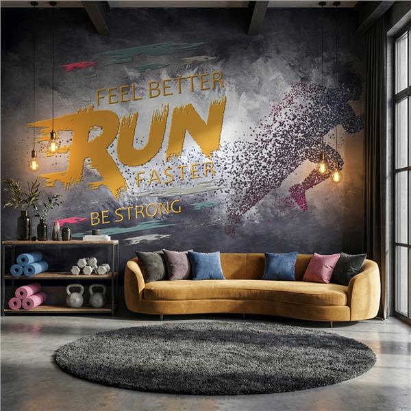 Spor Salonu Fitness Crossfit Pilates Duvar Kağıdı